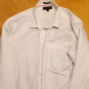 Banana Republic Slim fit Long Sleeve button Dress Shirt up XL